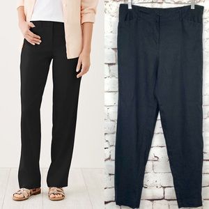 j jill linen stretch pants